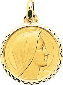 MEDAILLE BAPTEME OR