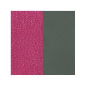 Cuir Georgettes 40mm Large Fushia/Khaki