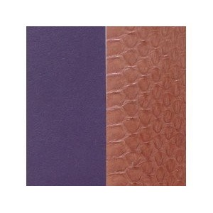 Cuir Les Georgettes 40mm Serpent eau/Violet