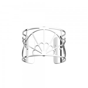 Bracelet Les Georgettes Eventail 40mm argenté