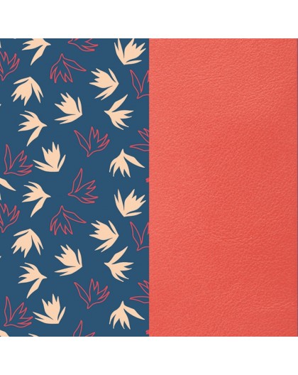Cuir les Georgettes 40mm Dandelion/Corail