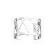 Bracelet Les Georgettes Coeur 40mm argenté