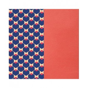 Cuir les Georgettes 25mm Cubique/Corail