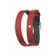 Bracelet montre Georgettes cuir double réversible