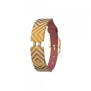Bracelet montre Georgettes cuir réversible