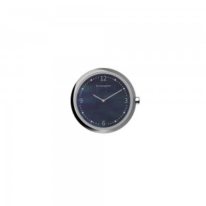 Montre Les Georgettes acier cadran nacre noir