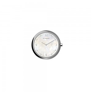 Montre Les Georgettes acier cadran nacre blanche