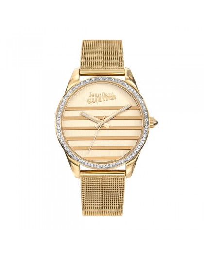 Montre Jean Paul Gaultier 8507102 doré acier mesh
