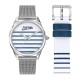 Montre Jean Paul Gaultier 8506705 double bracelet