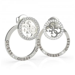 Boucles oreilles Guess bijoux UBE79095 acier