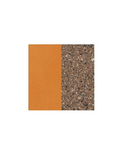 Cuir Les Georgettes 14mm Ocre/Marron moucheté