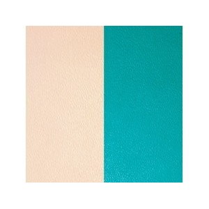 Cuir Les Georgettes 14mm nude/aquatic
