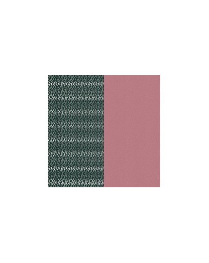 Cuir Les Georgettes 40mm mousse doré/Rose