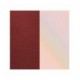 Cuir Les Georgettes 14mm Carmin/nacre coquillage