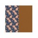 Cuir Les Georgettes 25mm Gincko/Tabac