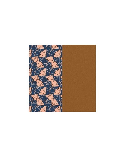 Cuir Les Georgettes 25mm Gincko/Tabac