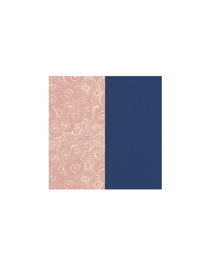 Cuir Les Georgettes 14mm Champignons/Denim