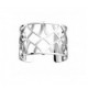 Bracelet Les Georgettes Hibou argenté 40mm