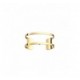 Bracelet Les Georgettes Pure doré 25mm