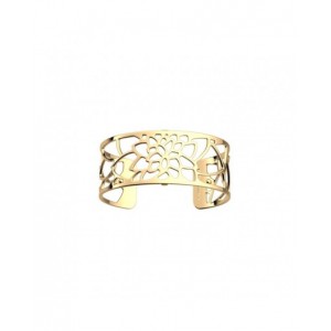 Bracelet Georgettes Nenuphar 25mm finition dorée
