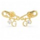 Boucles oreilles Guess UBE20096 épingle dorée