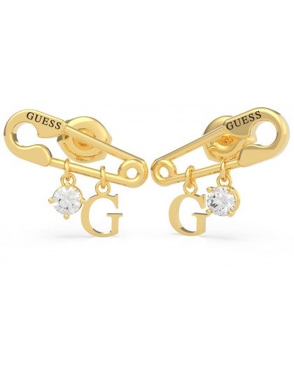 Boucles oreilles Guess UBE20096 épingle dorée