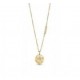 Collier Guess UBN20025 étoile strass doré