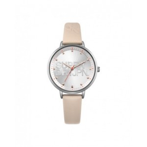 Montre femme Superdry SYL157C cuir beige