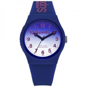Montre Superdry mixte SYG198UU bleue