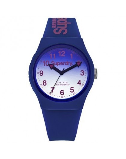 Montre Superdry mixte SYG198UU bleue