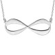 Collier Argent infini personnalisable 4 prénoms