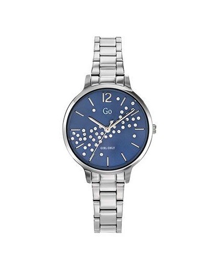 Montre GO Girl only 695344 strass fond bleu