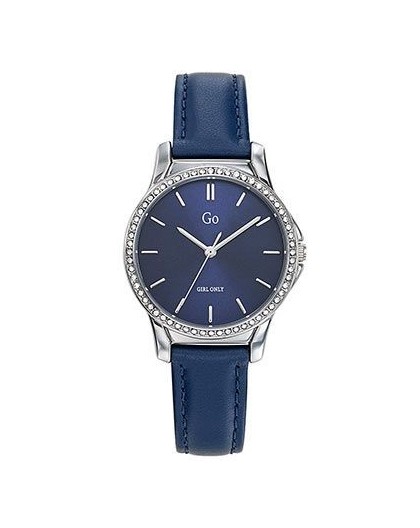 Montre GO Girl only 699339 strass cuir bleu