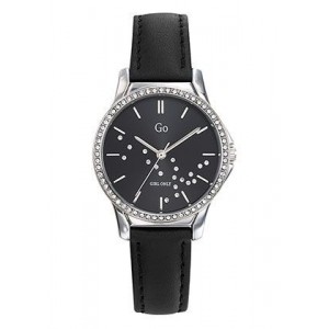 Montre GO Girl Only 699361 femme strass cuir noir