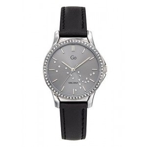 Montre GO Girl Only 699363 femme strass cuir noir