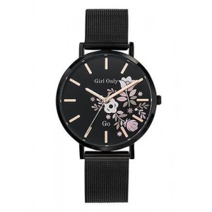 Montre GO Girl Only 695912 femme acier noir