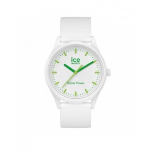 Montre Ice watch Solar 018473 white green small