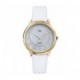 Montre GO Girl only 699323 cadran nacre cuir blanc