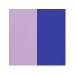Cuir Les Georgettes 25mm Lilas/Bleu Roi