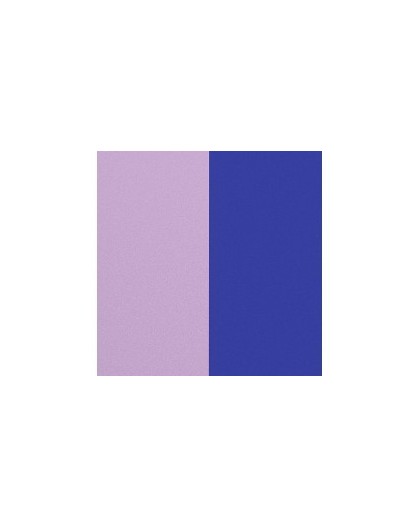 Cuir Les Georgettes 25mm Lilas/Bleu Roi