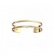 Bracelet Georgettes Pure Rayonnante 14mm doré