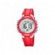 Montre Calypso K5739/1 digital bracelet rouge
