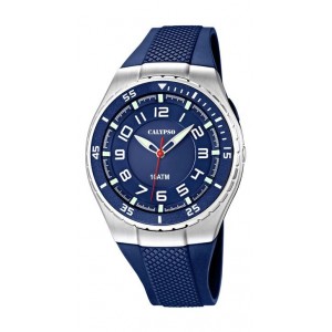 Montre Calypso K6063/2 homme bracelet bleu