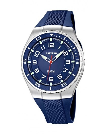 Montre Calypso K6063/2 homme bracelet bleu