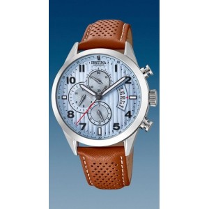 Montre Festina homme F20271-4 cuir marron