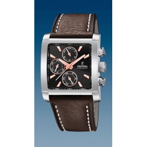 Montre Festina F20424/4 chrono rectangulaire