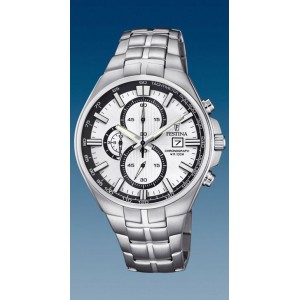 Montre Festina F6862/1 chrono sport acier