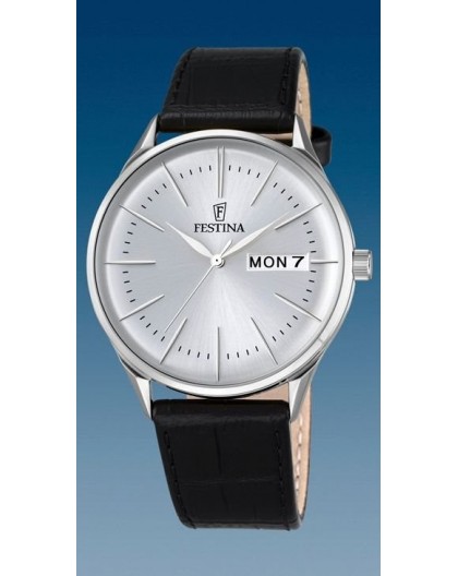 Montre Festina homme F6837-1 fond gris