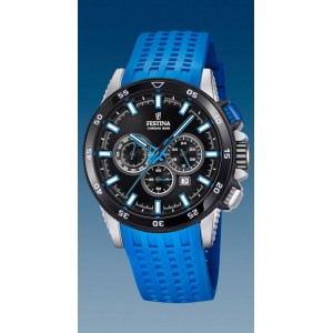 Montre Festina homme F20353-7 silicone bleu