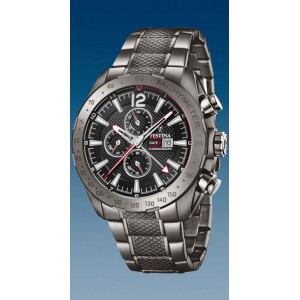 Montre Festina homme F20443-1 chrono acier gris